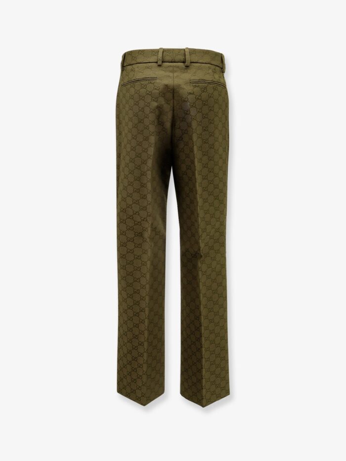 Gucci GG Jacquard Cotton Trousers
