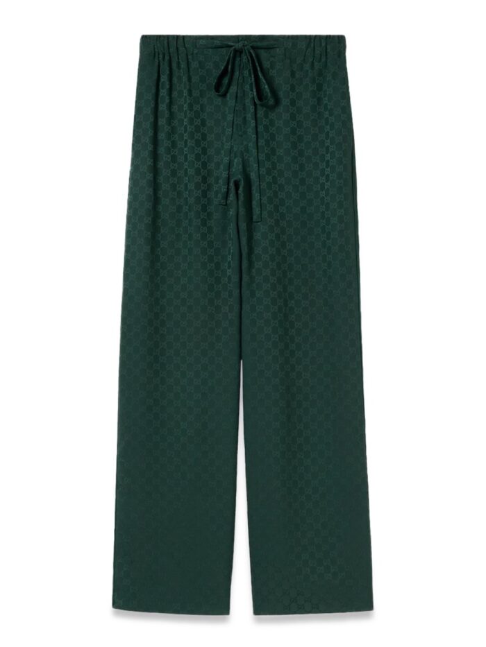 gucci gg jacquard pants Gucci GG JACQUARD PANTS