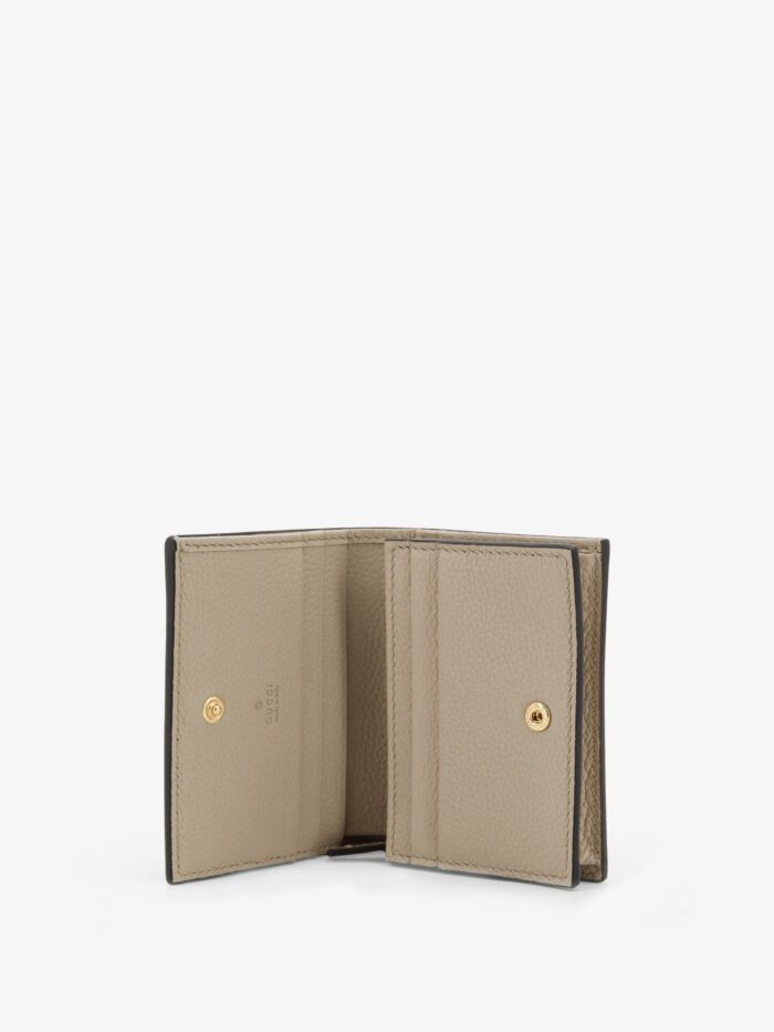 Gucci GG Marmont Bicolor Leather Wallet