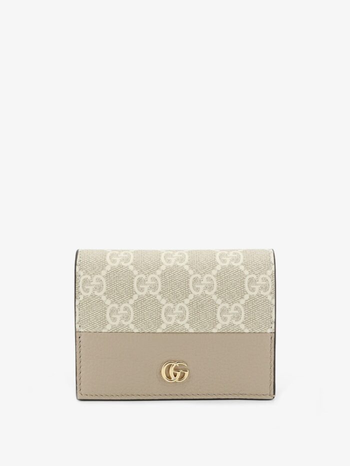 Gucci GG Marmont Bicolor Leather Wallet