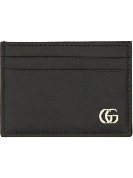 Gucci "GG MARMONT" CARD HOLDER WITH MONEY CLIP