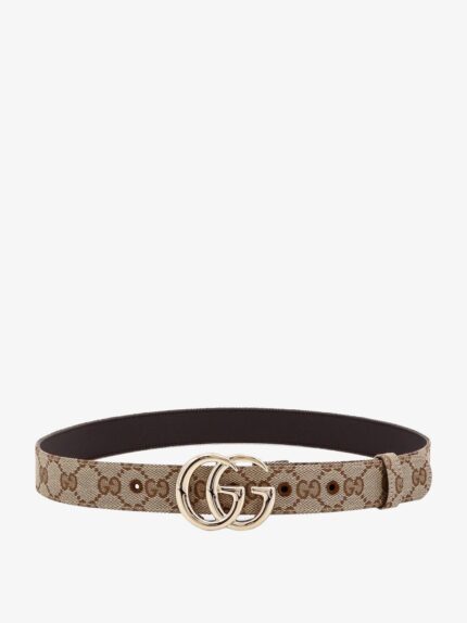 Gucci GG Marmont Coated Canvas Belt
