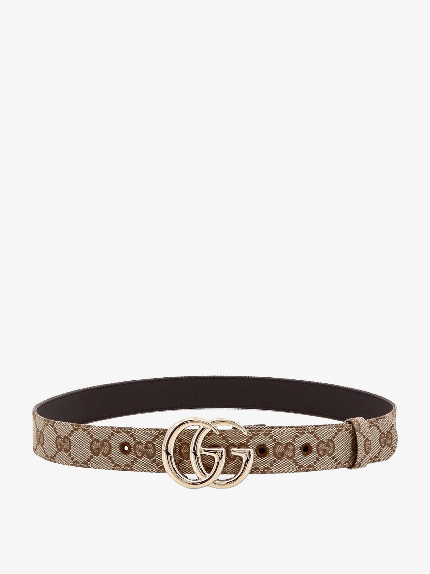 Gucci GG Marmont Coated Canvas Belt
