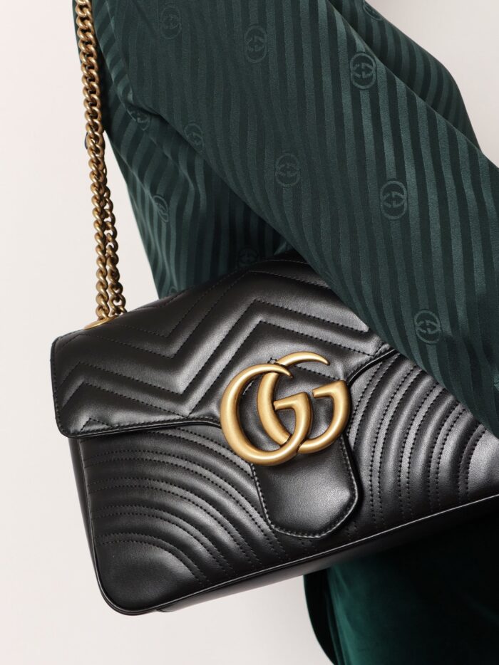 Gucci GG Marmont Matelassé Leather Shoulder Bag