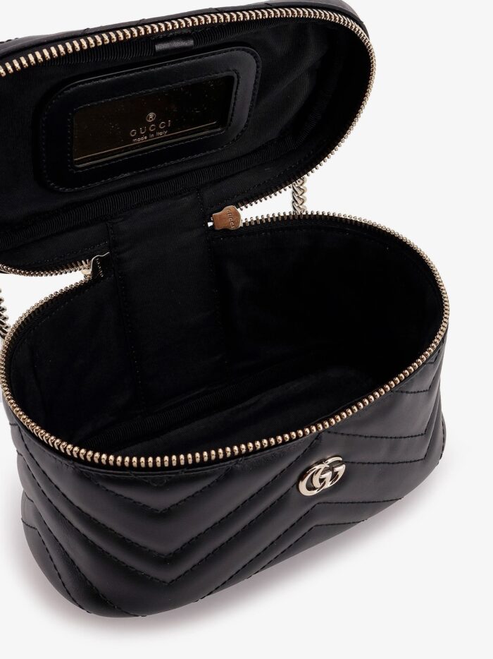 Gucci GG Marmont Mini Vanity Matelassé Leather Shoulder Bag