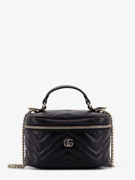 Gucci GG Marmont Mini Vanity Matelassé Leather Shoulder Bag
