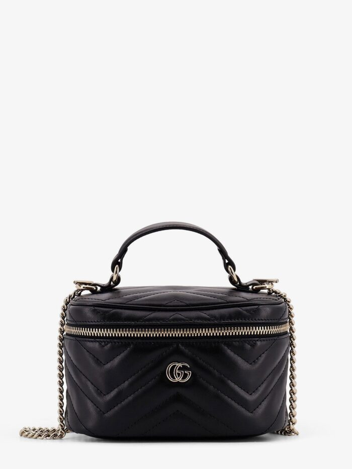 Gucci GG Marmont Mini Vanity Matelassé Leather Shoulder Bag