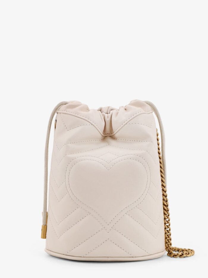 Gucci GG Marmont Small Matelassé Leather Bucket Bag