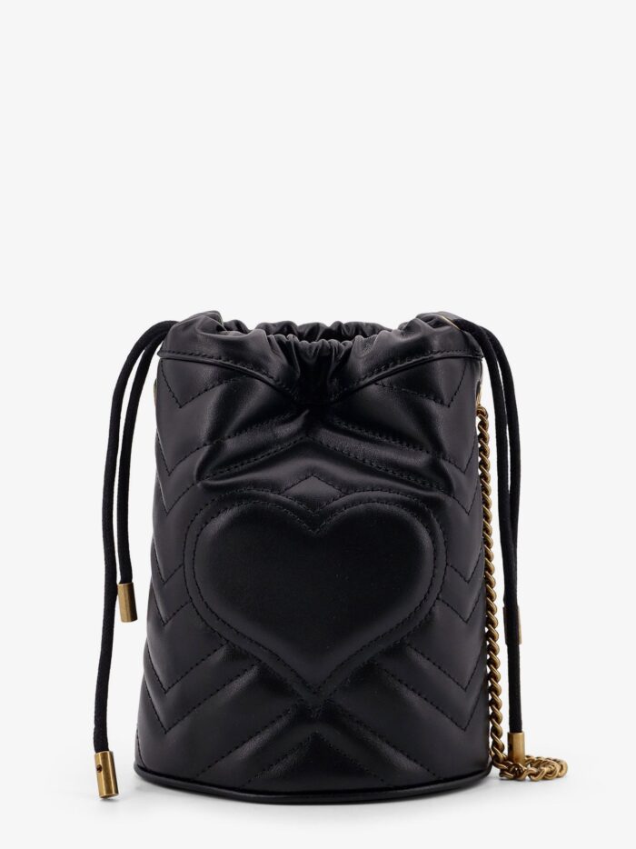Gucci GG Marmont Small Matelassé Leather Bucket Bag