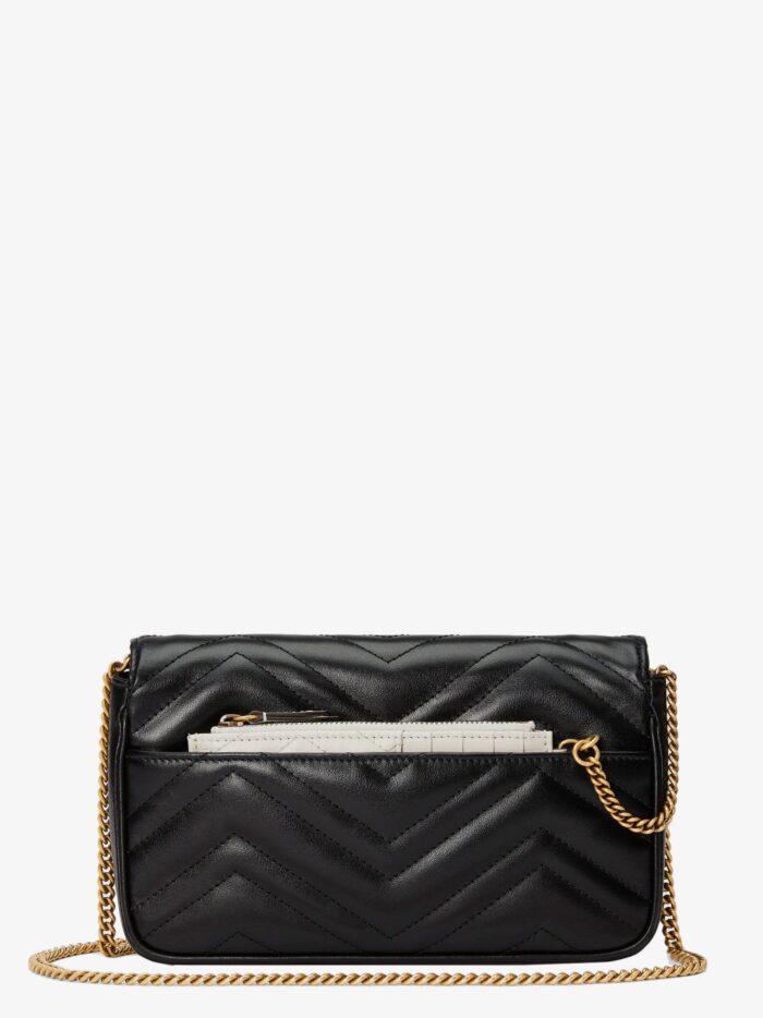 Gucci GG Marmont Small Matelassé Leather Shoulder Bag