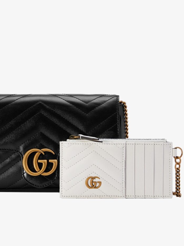 Gucci GG Marmont Small Matelassé Leather Shoulder Bag