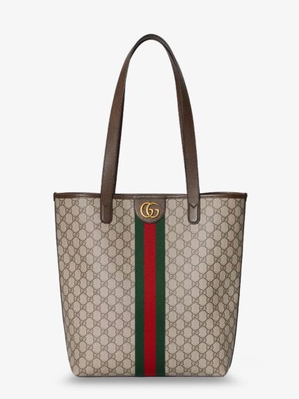 Gucci GG Monogram Fabric Ophidia Shopping Bag