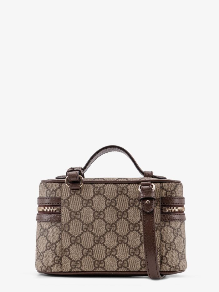 Gucci GG Monogram Fabric Ophidia Vanity Crossbody Bag
