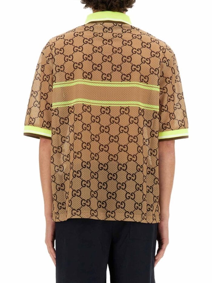 Gucci GG PRINT POLO SHIRT