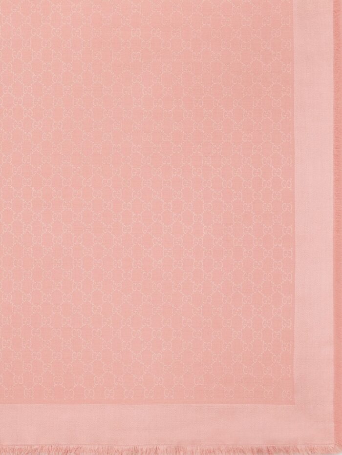 Gucci GG Silk And Wool Shawl