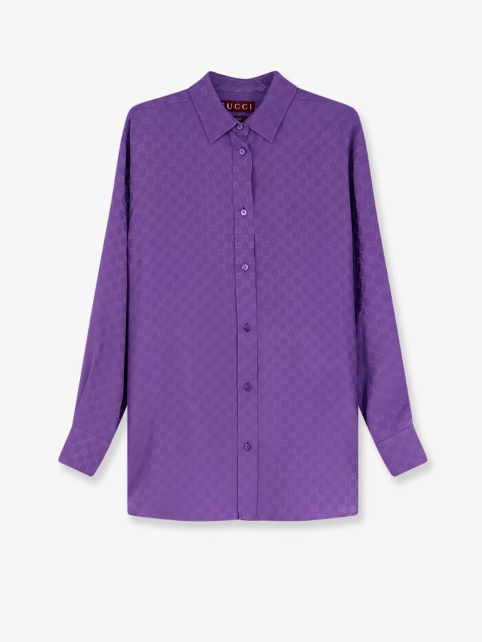 gucci gg silk shirt Gucci GG Silk Shirt