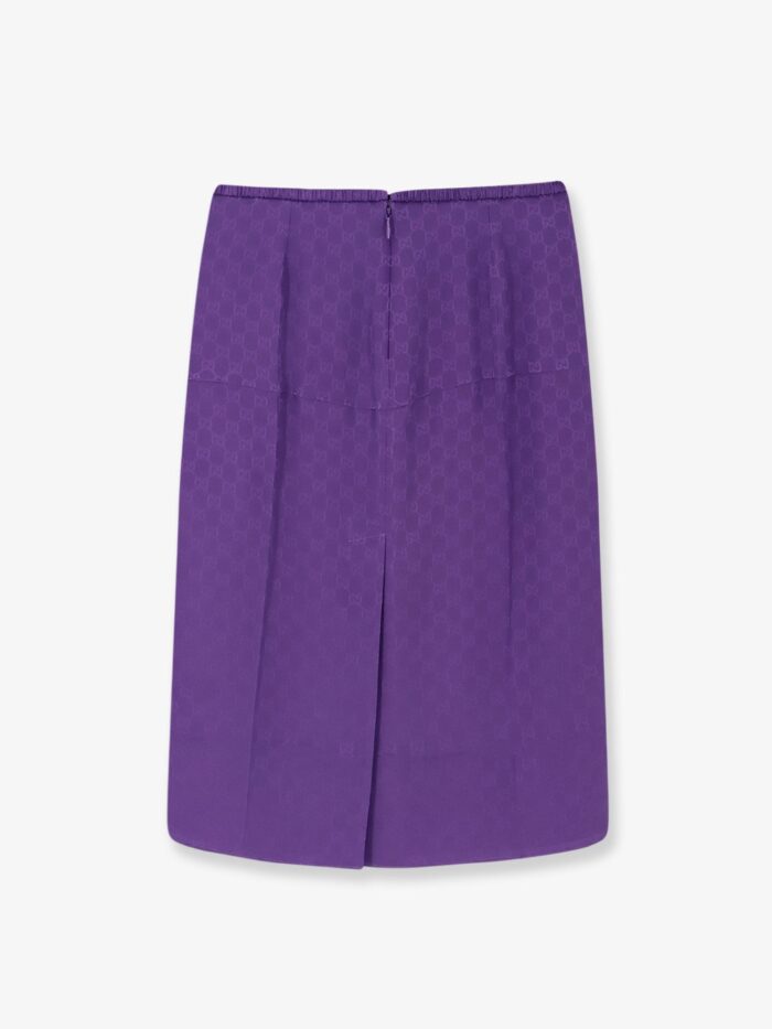 Gucci GG Silk Skirt
