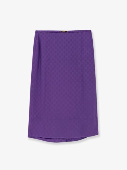 Gucci GG Silk Skirt