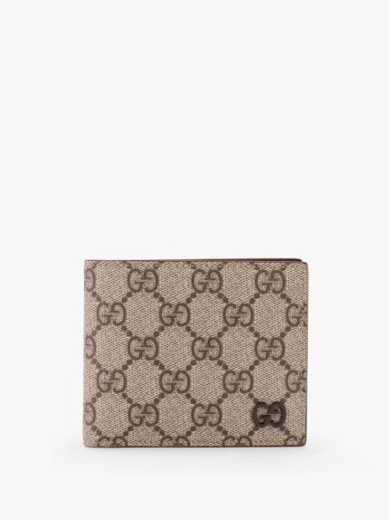 Gucci GG Supreme Fabric Bi-fold Wallet