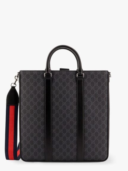 Gucci Gg Supreme Fabric Shopping Bag With Shoulder Strap