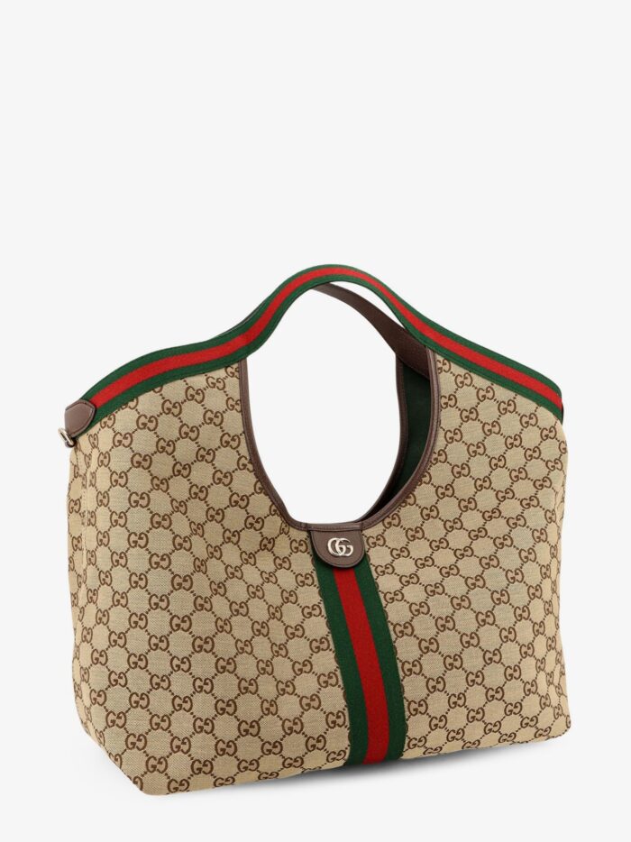 Gucci Giglio GG Supreme Fabric Shopping Bag