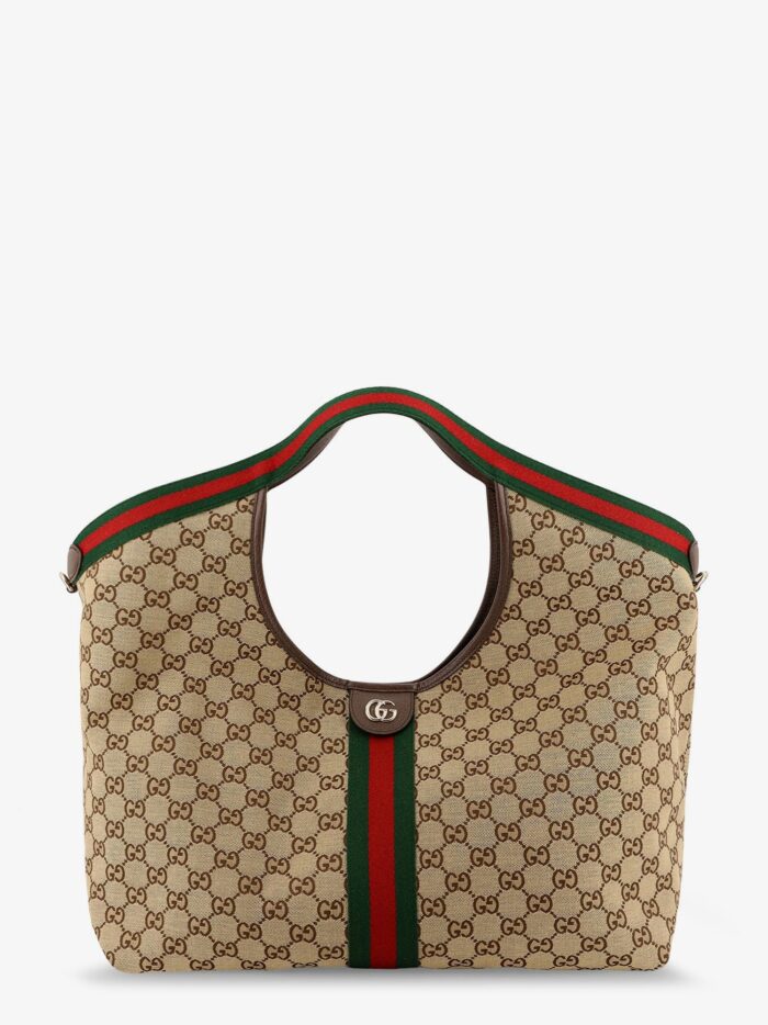 Gucci Giglio GG Supreme Fabric Shopping Bag