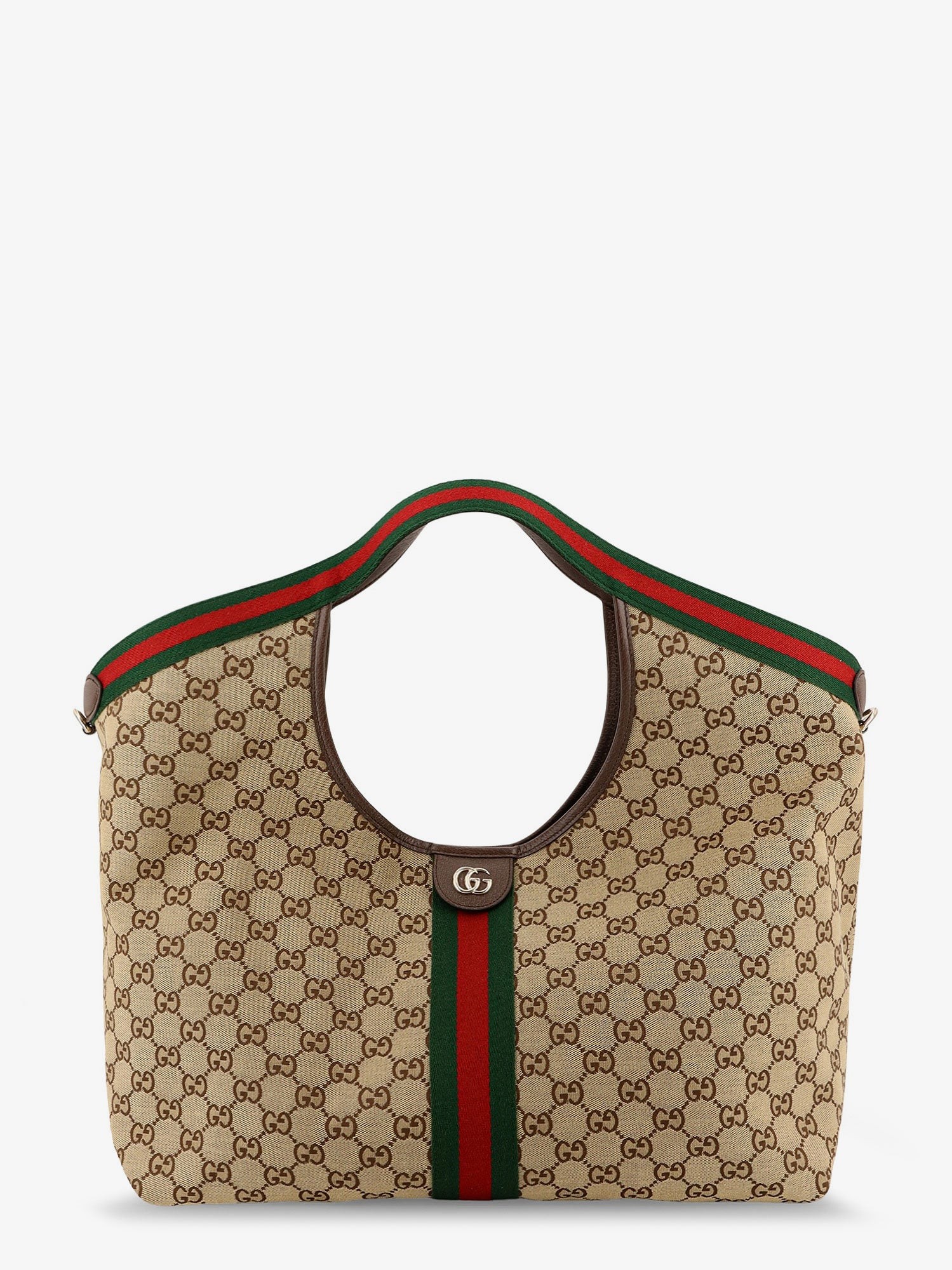 Gucci Giglio GG Supreme Fabric Shopping Bag