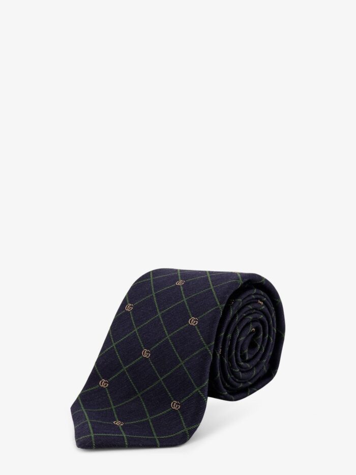 gucci griglia silk and wool tie Gucci Griglia Silk And Wool Tie