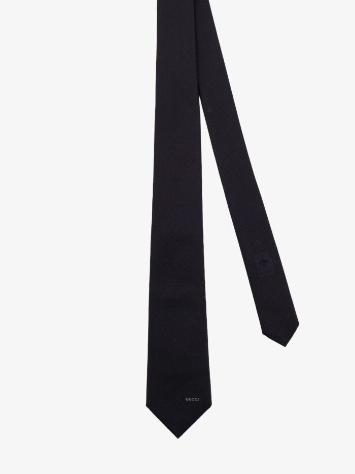 Gucci Gummy Cotton And Silk Tie