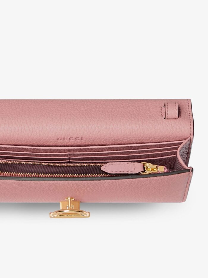 Gucci Half Horsebit Leather Crossbody Bag