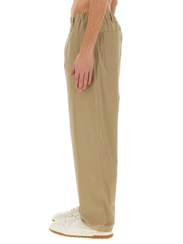 Gucci HEAVY COTTON POPLIN PANTS