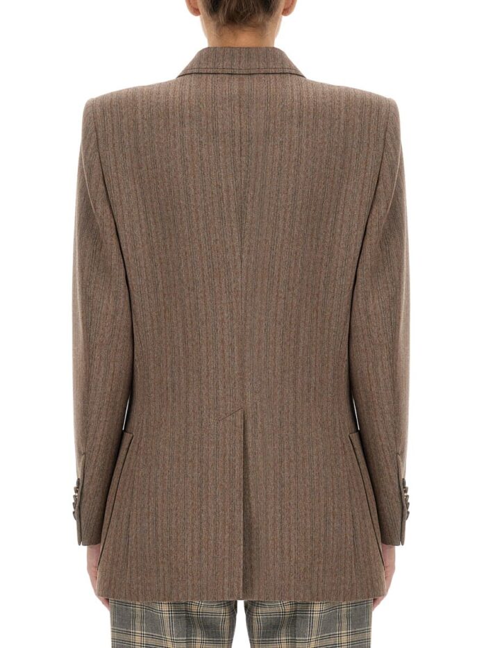 Gucci HERRINGBONE WOOL JACKET