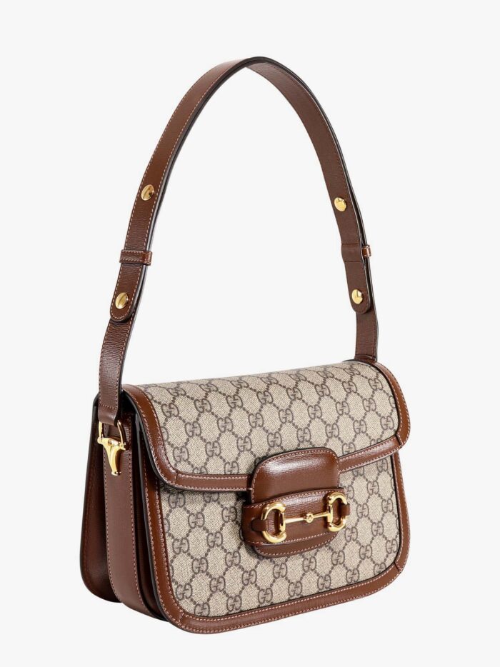Gucci Horsebit 1955 GG Coated Canvas Crossbody Bag