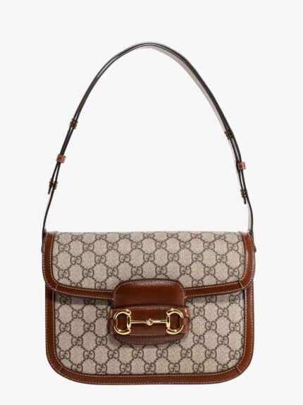 Gucci Horsebit 1955 GG Coated Canvas Crossbody Bag
