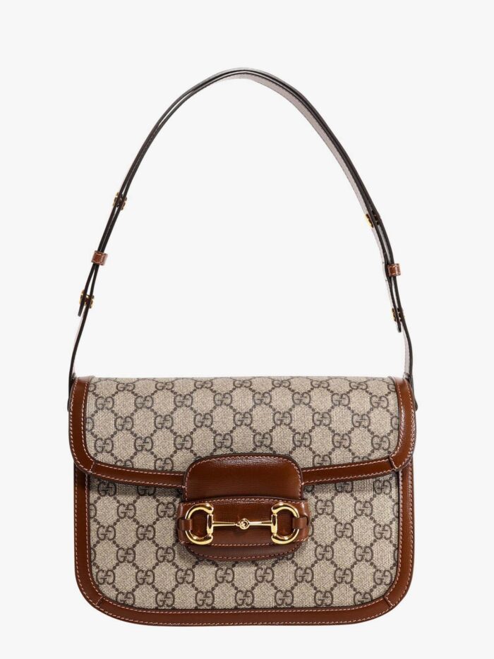 Gucci Horsebit 1955 GG Coated Canvas Crossbody Bag