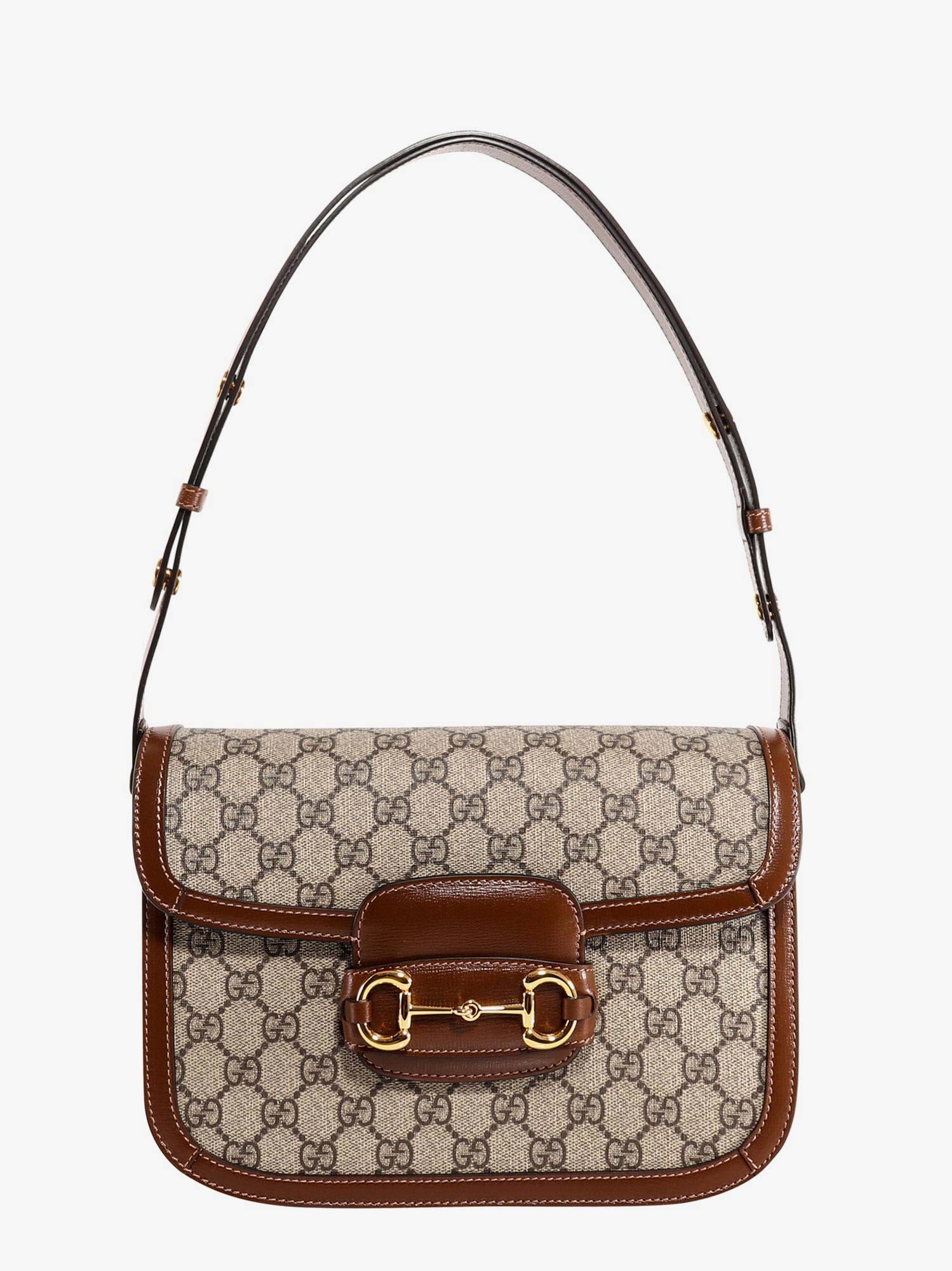 Gucci Horsebit 1955 GG Coated Canvas Crossbody Bag