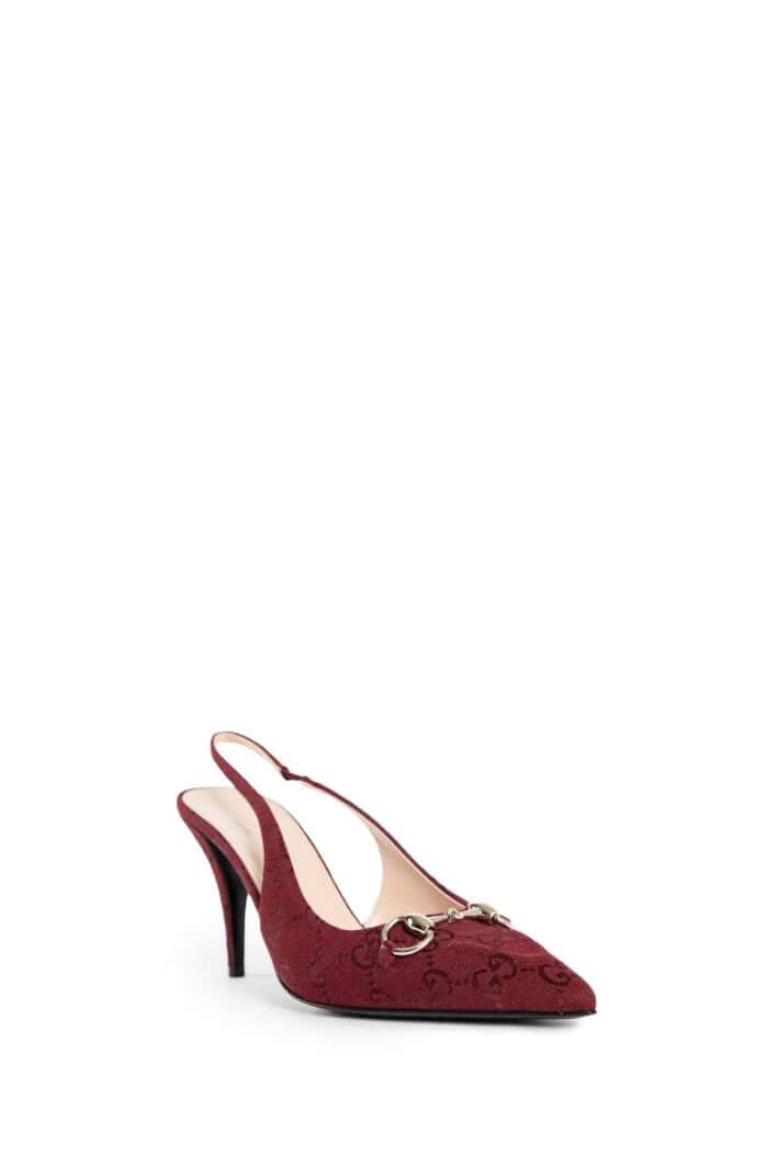 GUCCI Horsebit Slingback Pumps