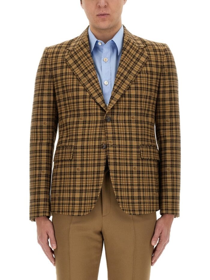 Gucci JACKET WITH DOUBLE G