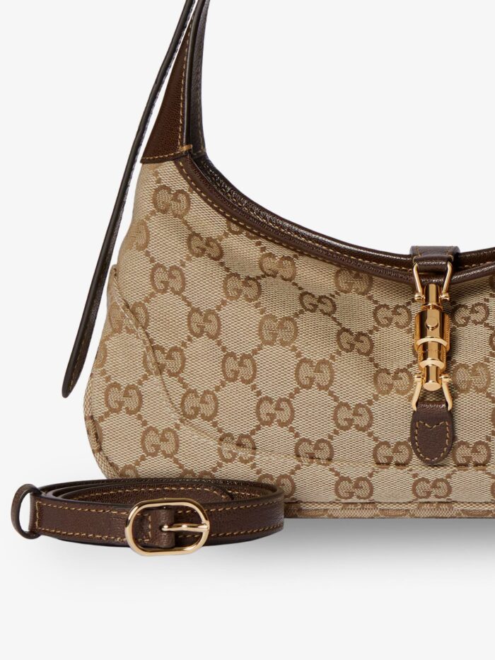 Gucci Jackie Slim GG Fabric Shoulder Bag