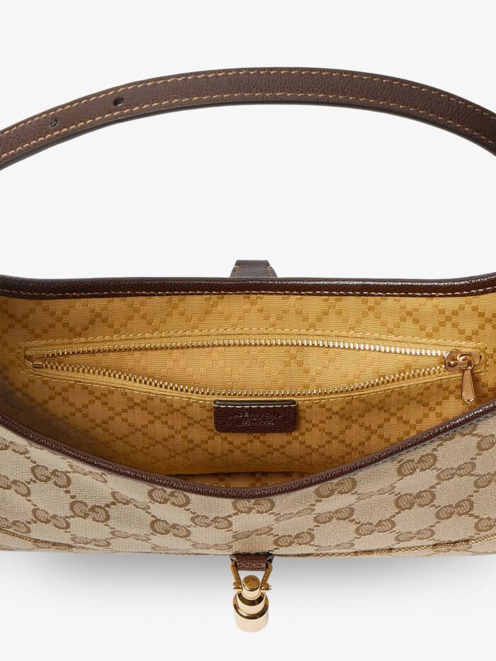 Gucci Jackie Slim GG Fabric Shoulder Bag