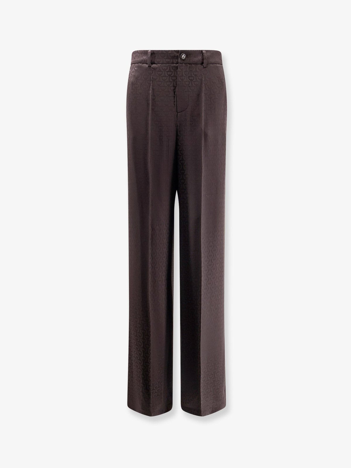 Gucci Jacquard Silk Blend Trousers