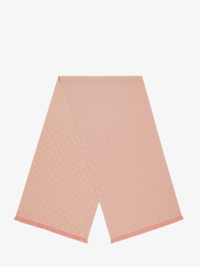 Gucci Jacquard Wool Scarf With GG Motif