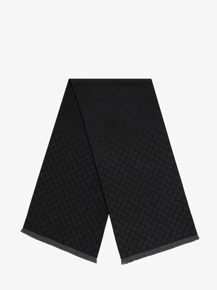 Gucci Jacquard Wool Scarf With GG Motif