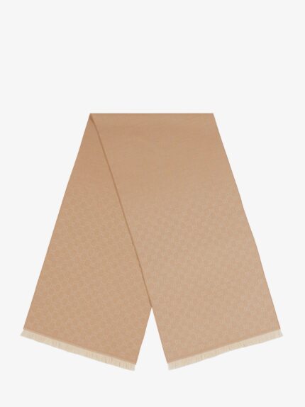Gucci Jacquard Wool Scarf With GG Motif