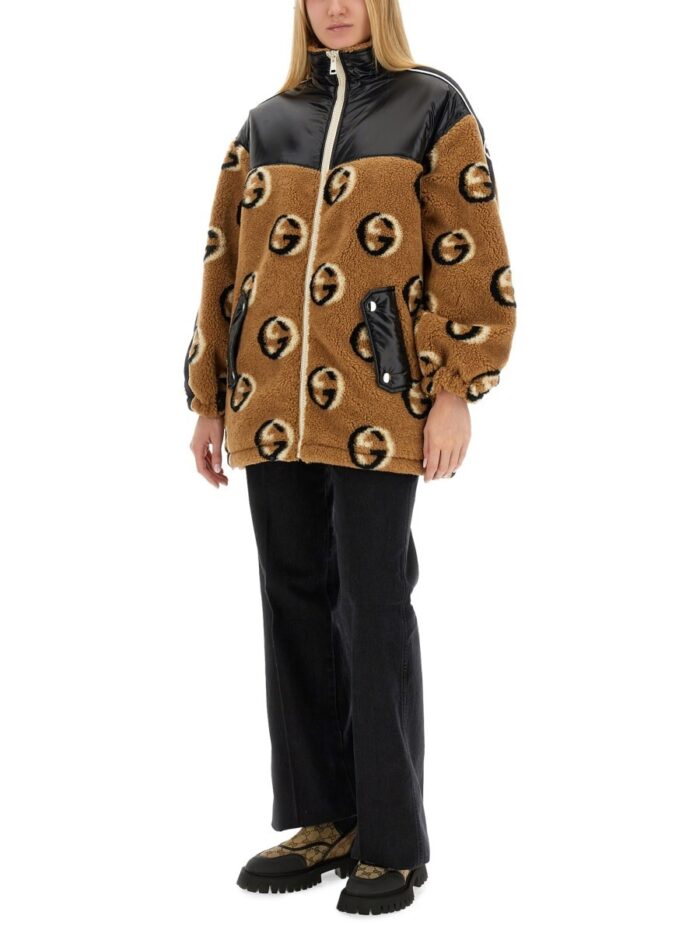 Gucci JACQUARD ZIPPER JACKET
