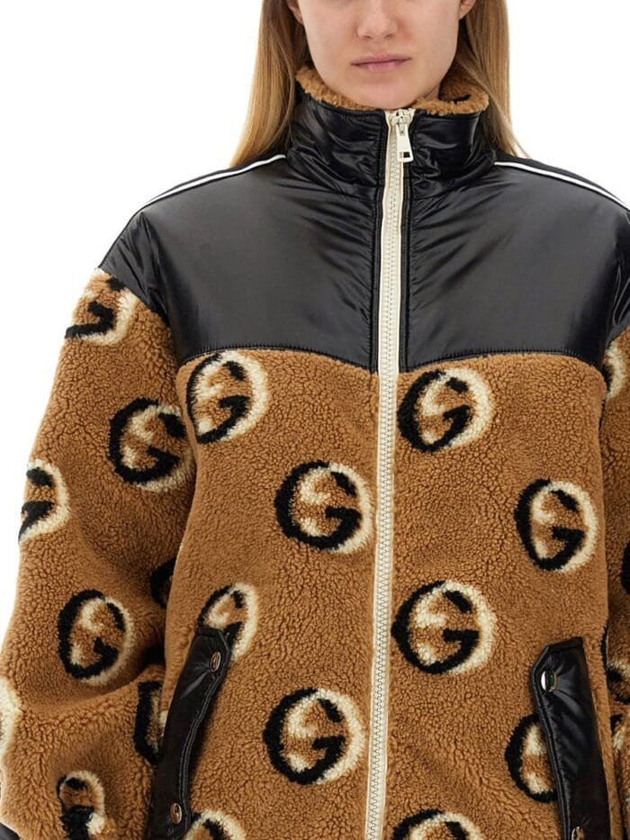 Gucci JACQUARD ZIPPER JACKET