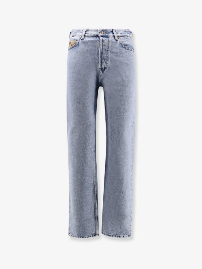 Gucci Jeans With GG Inserts