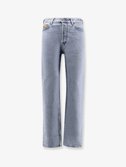 Gucci Jeans With GG Inserts