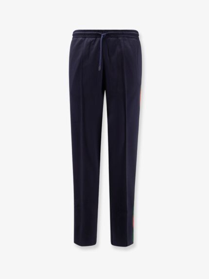 Gucci Jersey Trouser With Lateral Web Detail