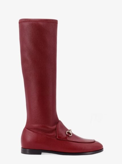 Gucci Jordaan Leather Boots